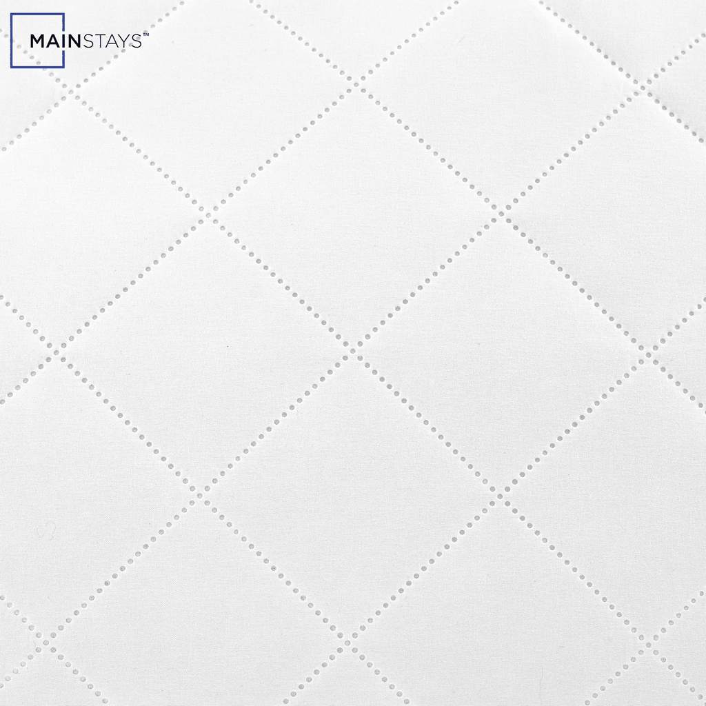 Decorative Plump Memory Foam Cluster Bed Pillow, Standard Queen - Ergonomic Memory Foam Pillow for Neck Pain Support Detail