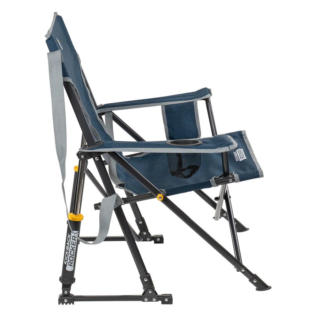 Heavy-Duty Freestyle Kickback Rocker - Choice 345 - Freestyle Rocker Portable Outdoor Folding Chair Detail