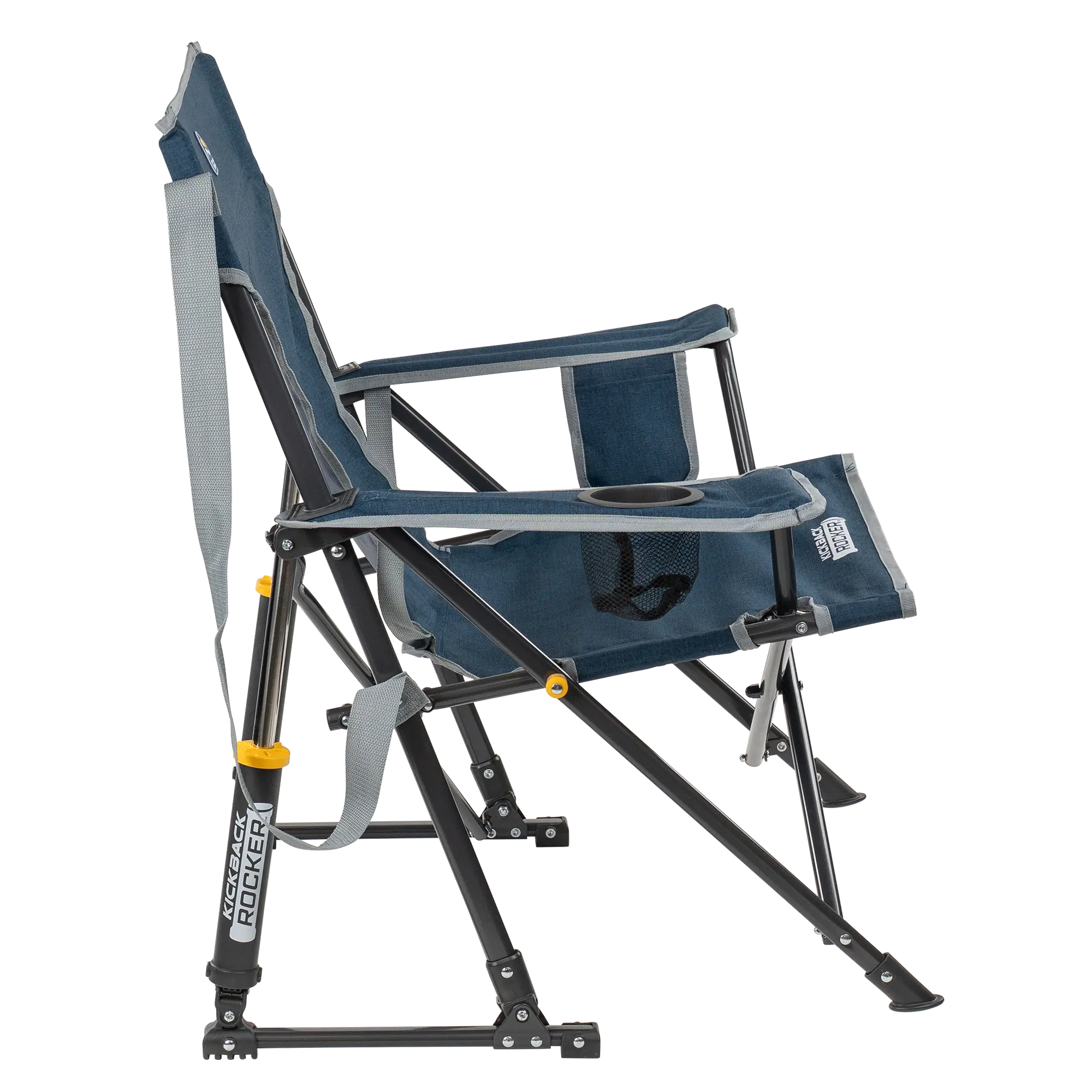 Heavy-Duty Freestyle Kickback Rocker - Choice 345 - Freestyle Rocker Portable Outdoor Folding Chair Detail