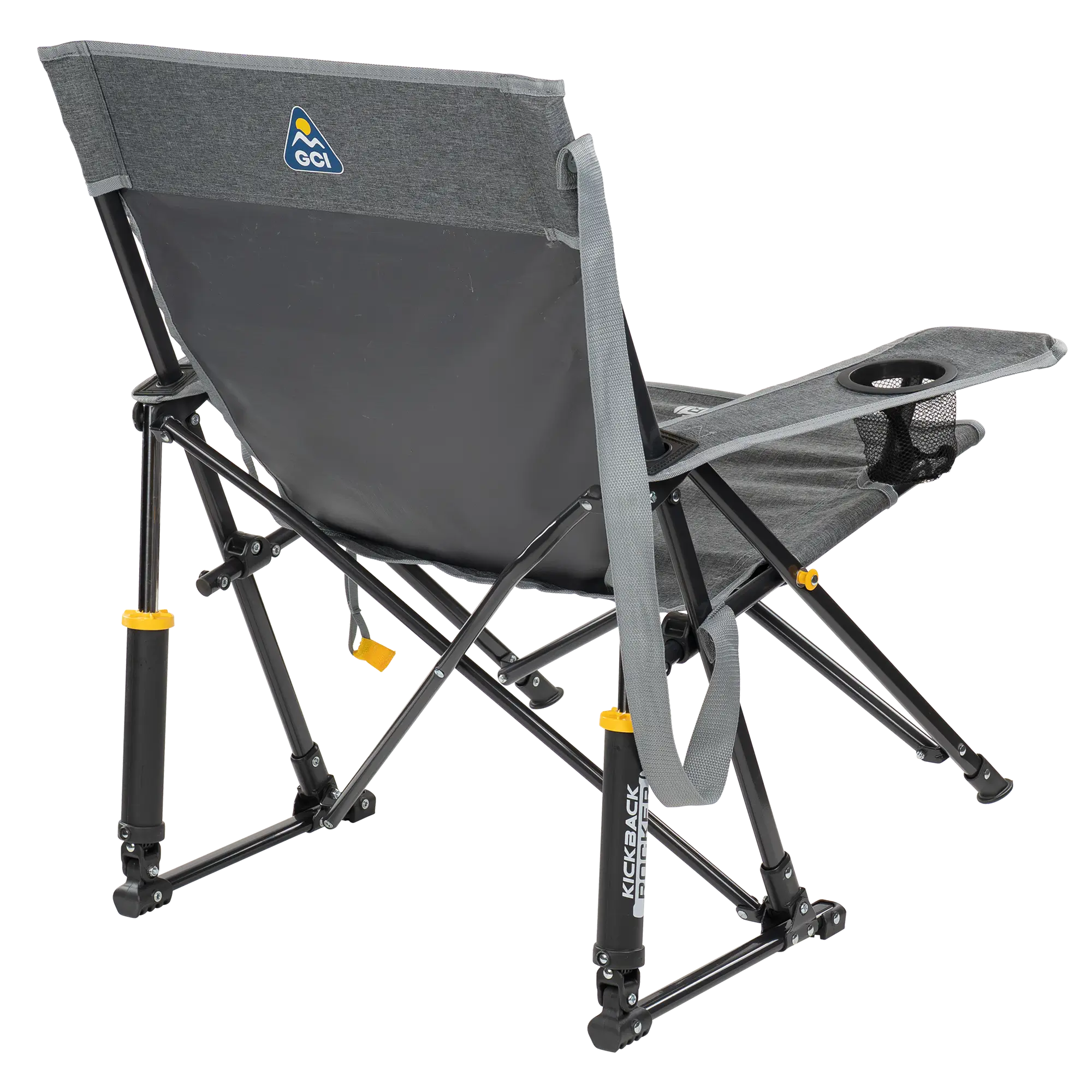 Heavy-Duty Freestyle Kickback Rocker - Choice 345 - Freestyle Rocker Portable Outdoor Folding Chair Detail