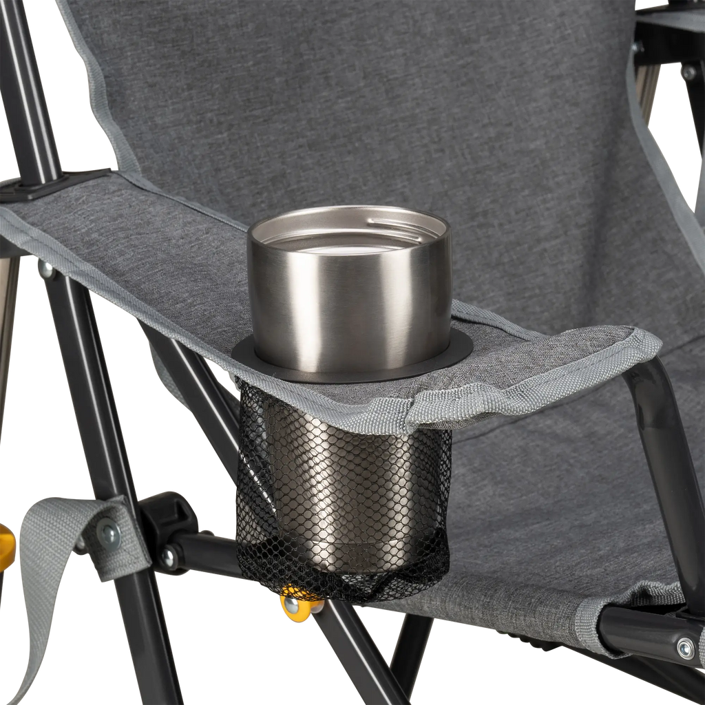 Heavy-Duty Freestyle Kickback Rocker - Choice 345 - Freestyle Rocker Portable Outdoor Folding Chair Detail