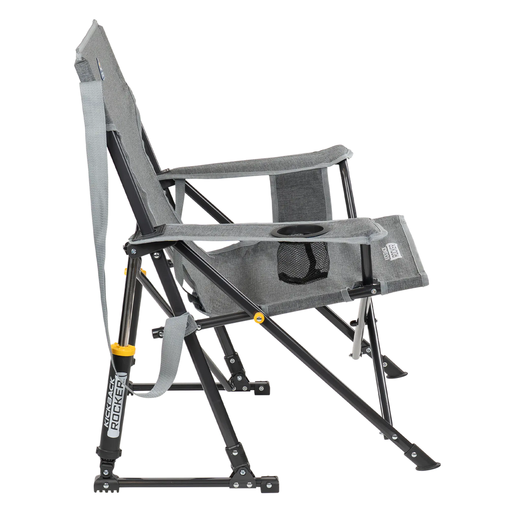 Heavy-Duty Freestyle Kickback Rocker - Choice 345 - Freestyle Rocker Portable Outdoor Folding Chair Detail