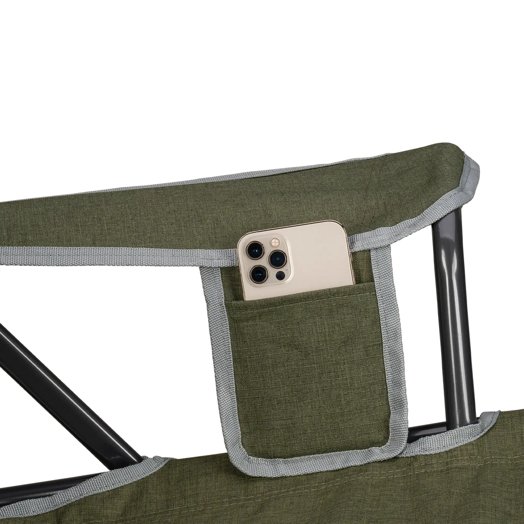 Heavy-Duty Freestyle Kickback Rocker - Choice 345 - Freestyle Rocker Portable Outdoor Folding Chair Detail
