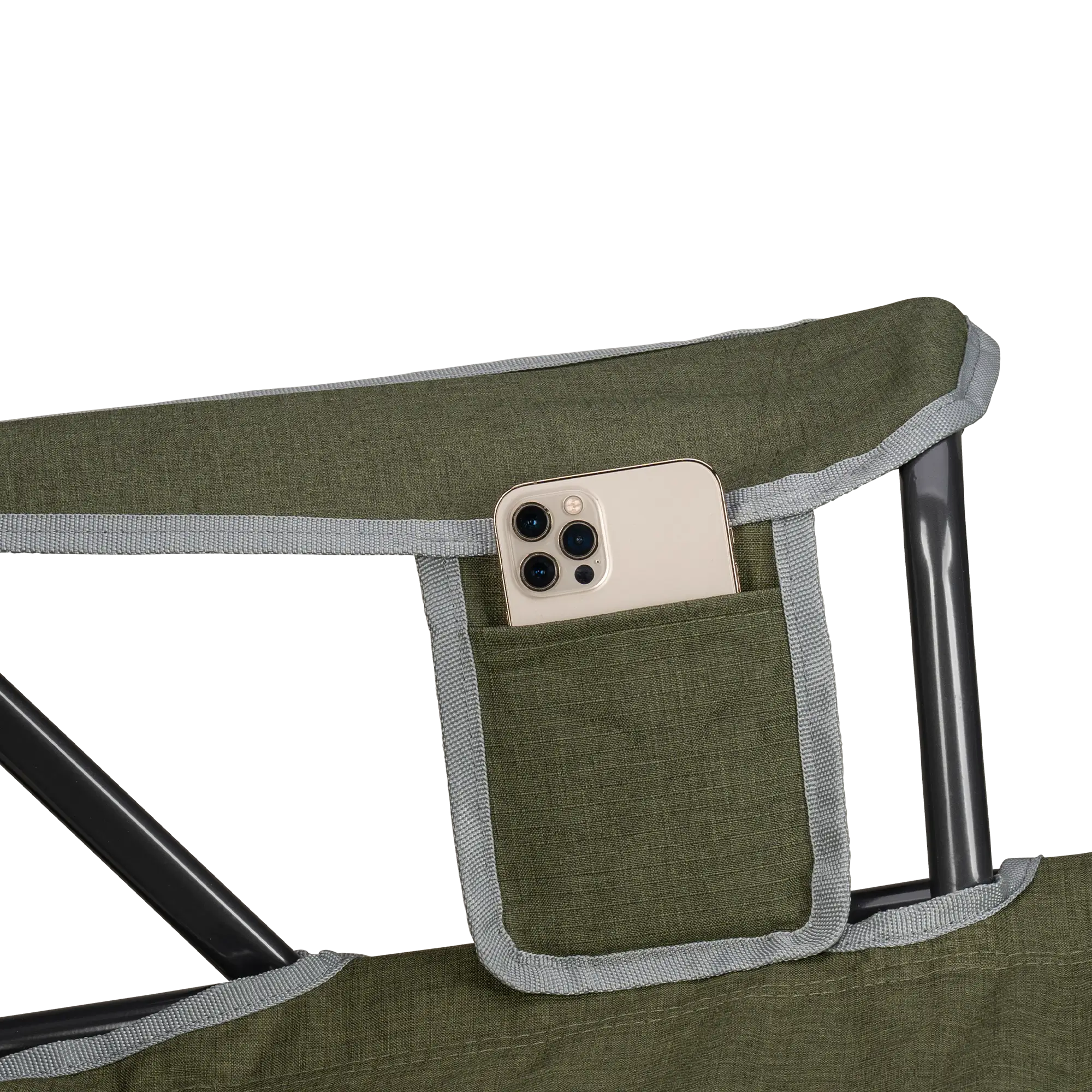 Heavy-Duty Freestyle Kickback Rocker - Choice 345 - Freestyle Rocker Portable Outdoor Folding Chair Detail