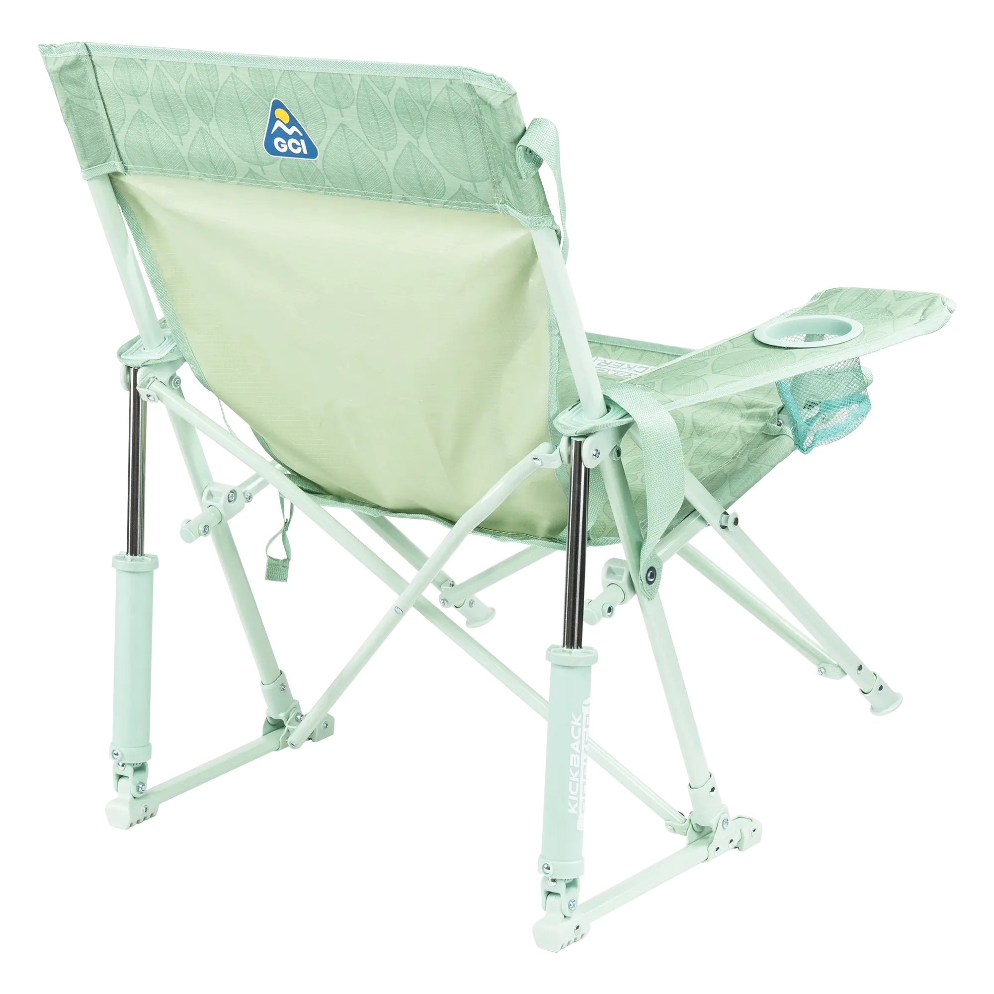 Heavy-Duty Freestyle Kickback Rocker - Choice 345 - Freestyle Rocker Portable Outdoor Folding Chair Detail