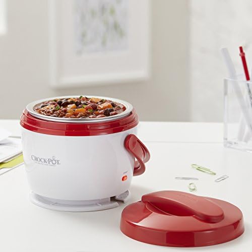 Leak-Proof Crock-Pot Portable Lunch Food Warmer – Red S04M - Self-Heating Lunch Box for Office and Car Travel Detail