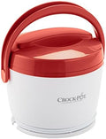 Leak-Proof Crock-Pot Portable Lunch Food Warmer – Red S04M - Self-Heating Lunch Box for Office and Car Travel - Red