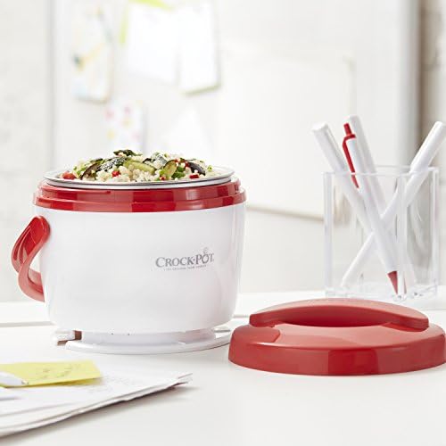 Leak-Proof Crock-Pot Portable Lunch Food Warmer – Red S04M - Self-Heating Lunch Box for Office and Car Travel Detail