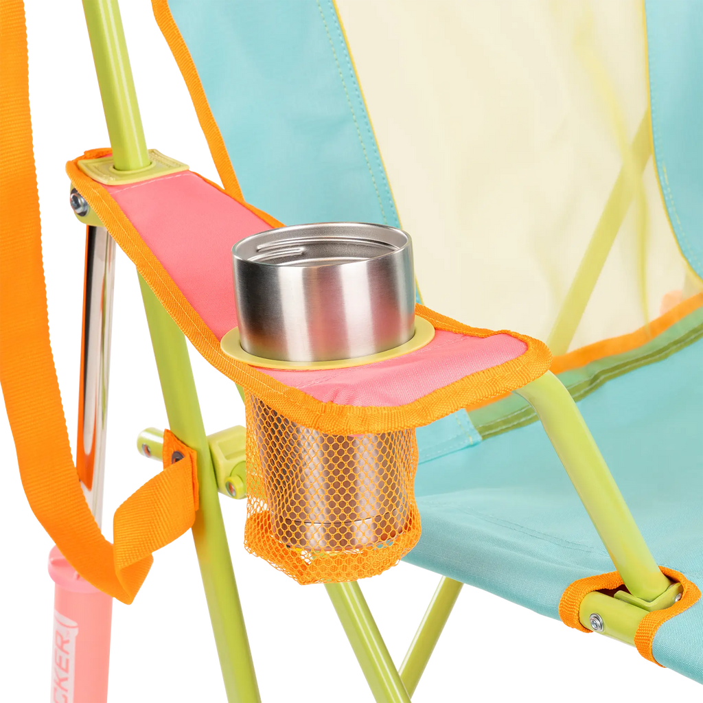 Patented Spring-Action Comfort Pro Rocker - Choice 375 - Freestyle Rocker Portable Outdoor Folding Chair Detail