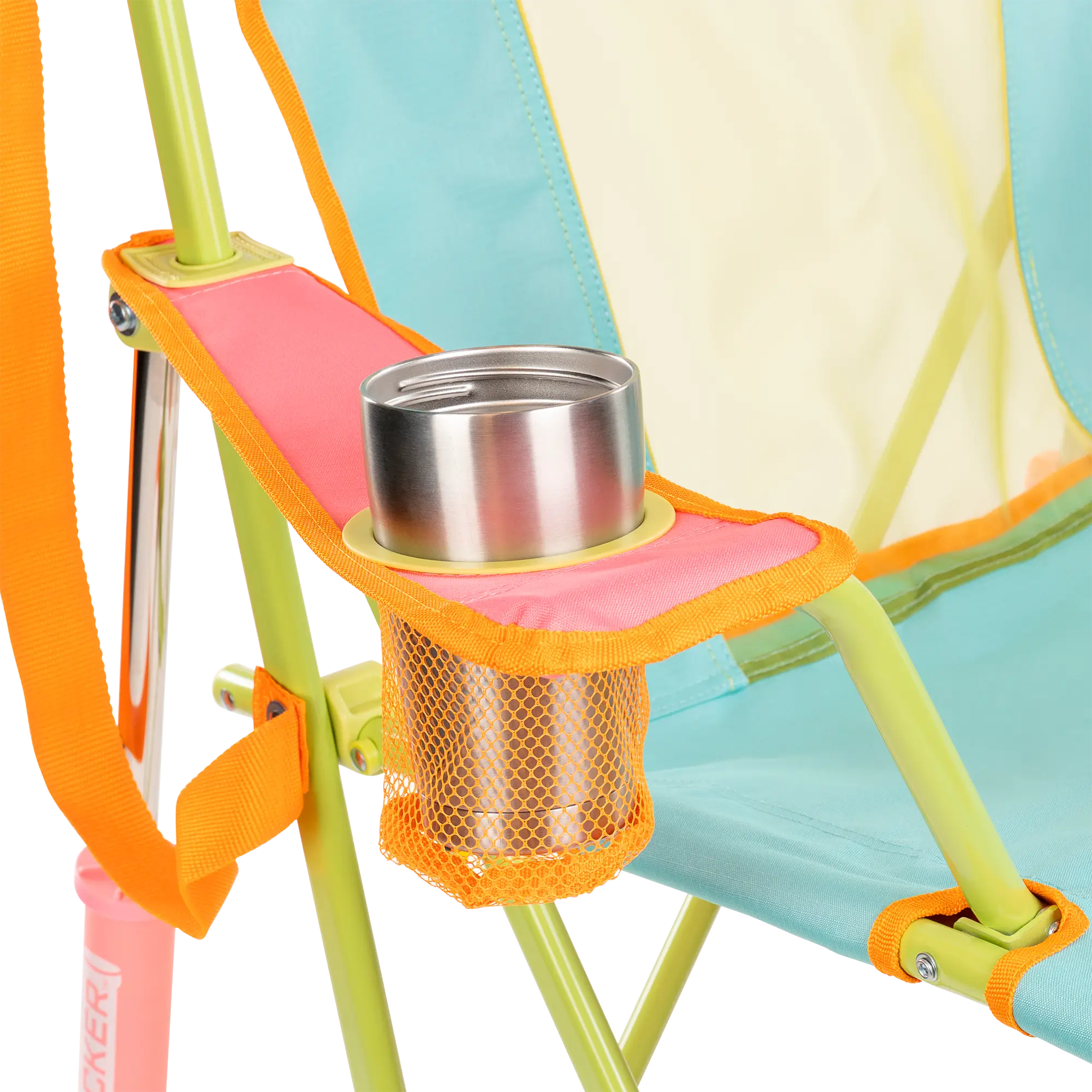 Patented Spring-Action Comfort Pro Rocker - Choice 375 - Freestyle Rocker Portable Outdoor Folding Chair Detail