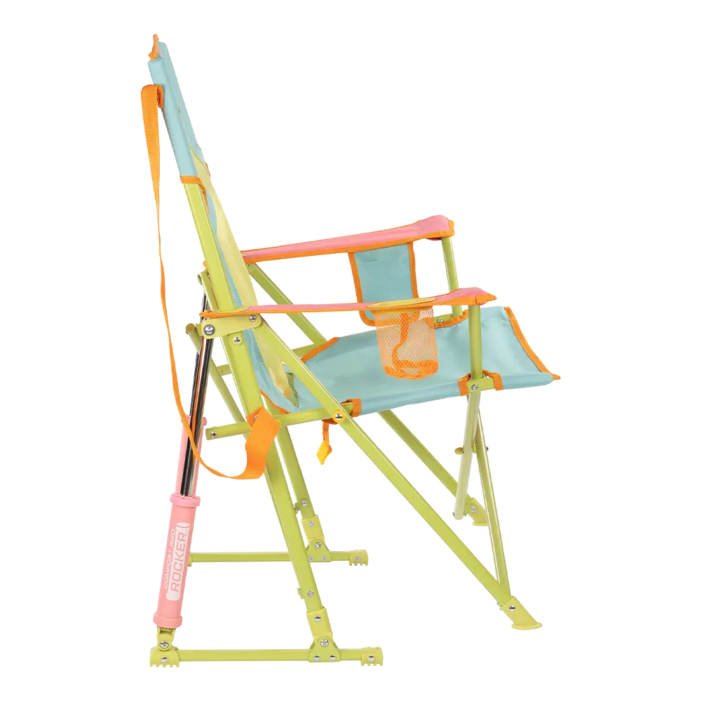 Patented Spring-Action Comfort Pro Rocker - Choice 375 - Freestyle Rocker Portable Outdoor Folding Chair Detail