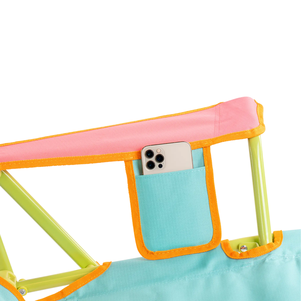 Patented Spring-Action Comfort Pro Rocker - Choice 375 - Freestyle Rocker Portable Outdoor Folding Chair Detail