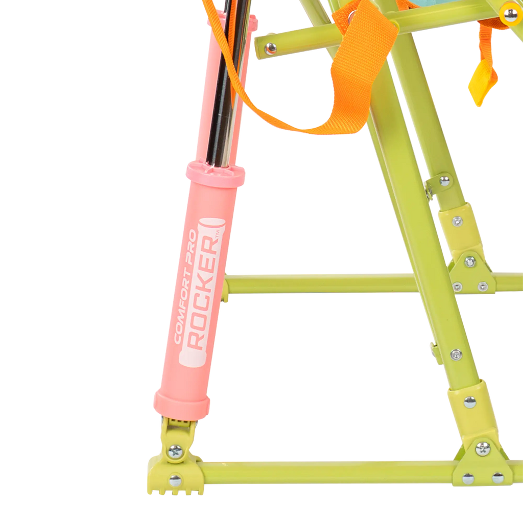 Patented Spring-Action Comfort Pro Rocker - Choice 375 - Freestyle Rocker Portable Outdoor Folding Chair Detail