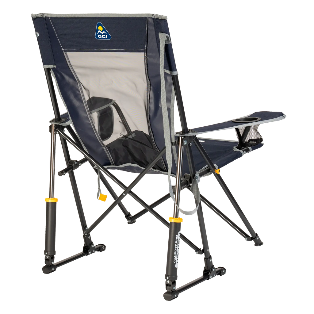 Patented Spring-Action Comfort Pro Rocker - Choice 375 - Freestyle Rocker Portable Outdoor Folding Chair Detail