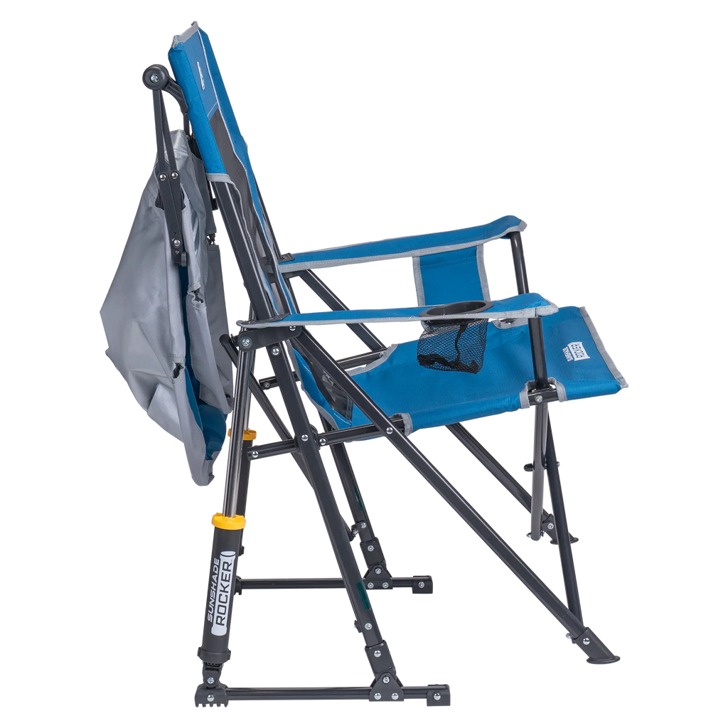 Heavy-Duty Freestyle SunShade Rocker - Choice 550 - RoadTrip Rocker Smooth Motion Camp Chair Detail