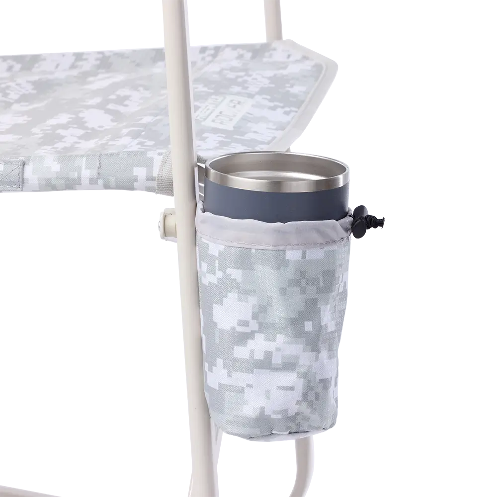 Smooth Motion Freestyle Rocker Elite - Choice 460 - Heavy-Duty Kickback Rocker with Beverage Holder Detail