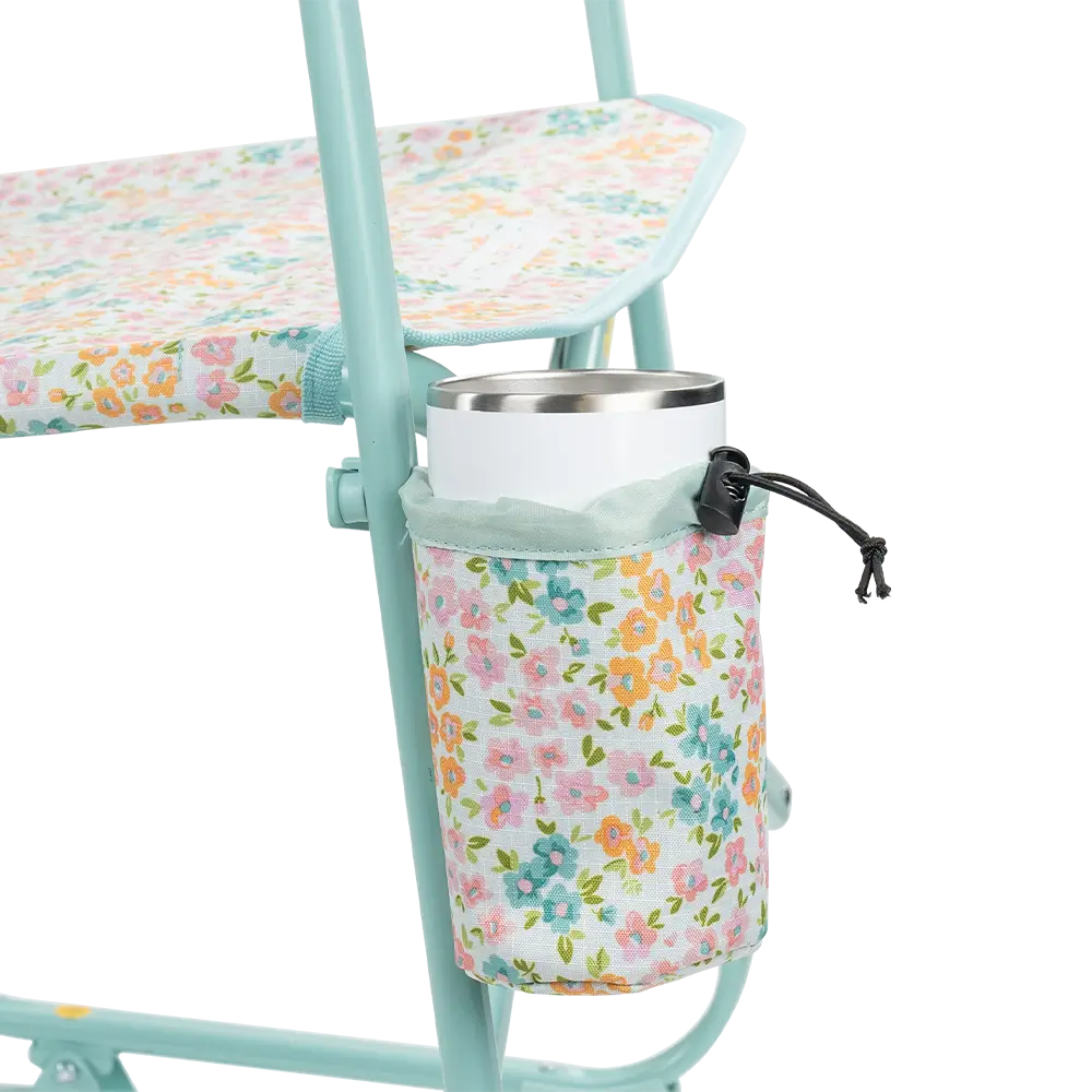 Smooth Motion Freestyle Rocker Elite - Choice 460 - Heavy-Duty Kickback Rocker with Beverage Holder Detail