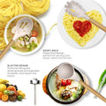 Durable Steel Silicone Cooking Utensils Set - 446°F Heat Resistant Silicone Kitchen Utensils for Cooking,Kitchen Utensil Spatula Se... - High-Precision Culinary Tool for Baking & Cooking - Default Title