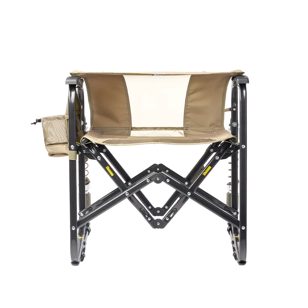 Heavy-Duty Freestyle Adjustable Rocker - Choice 573 - Patented Spring-Action Rocking Chair for Camping Detail