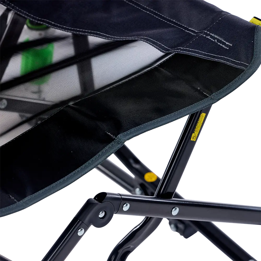 Heavy-Duty Freestyle Adjustable Rocker - Choice 573 - Patented Spring-Action Rocking Chair for Camping Detail