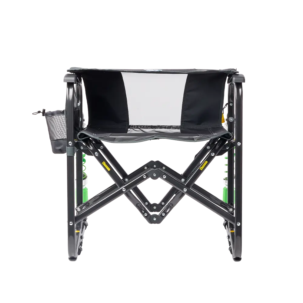 Heavy-Duty Freestyle Adjustable Rocker - Choice 573 - Patented Spring-Action Rocking Chair for Camping Detail