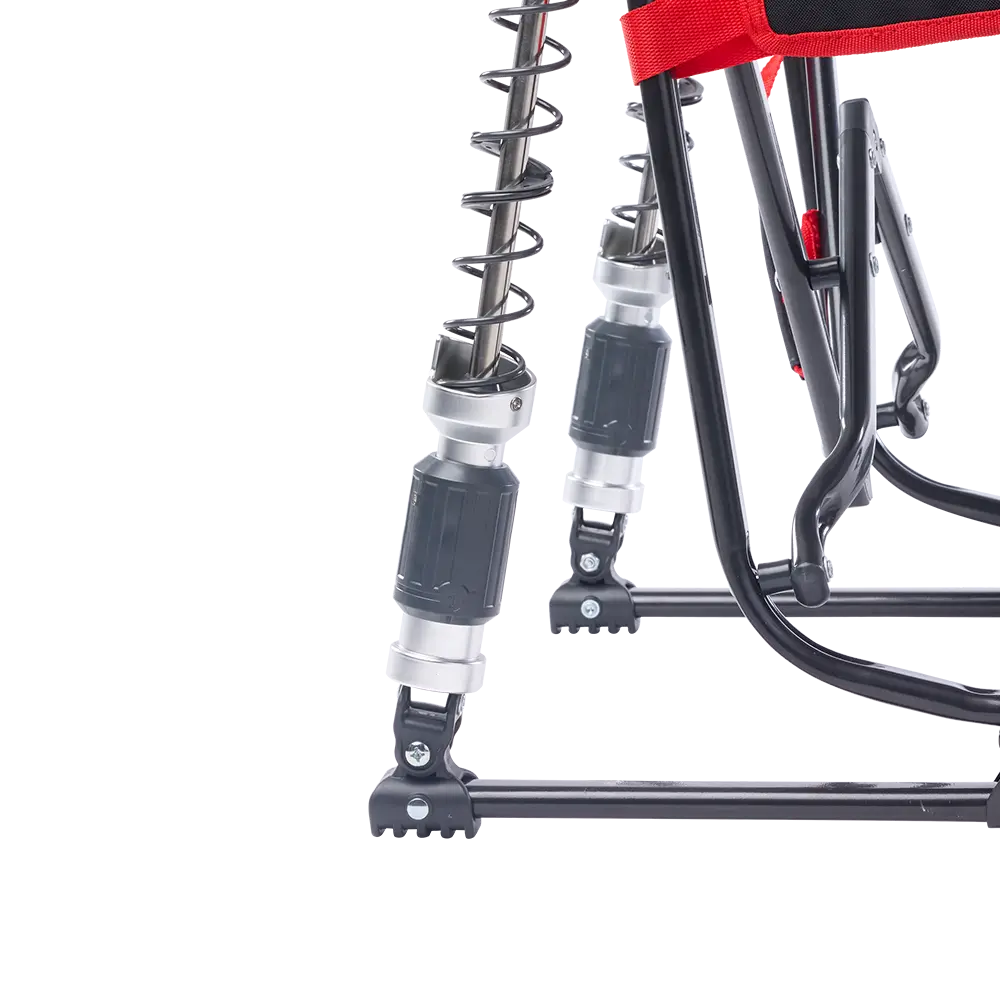 Heavy-Duty Freestyle Adjustable Rocker - Choice 573 - Patented Spring-Action Rocking Chair for Camping Detail