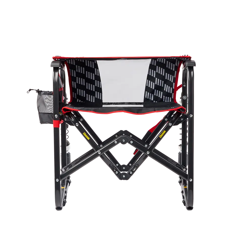 Heavy-Duty Freestyle Adjustable Rocker - Choice 573 - Patented Spring-Action Rocking Chair for Camping Detail