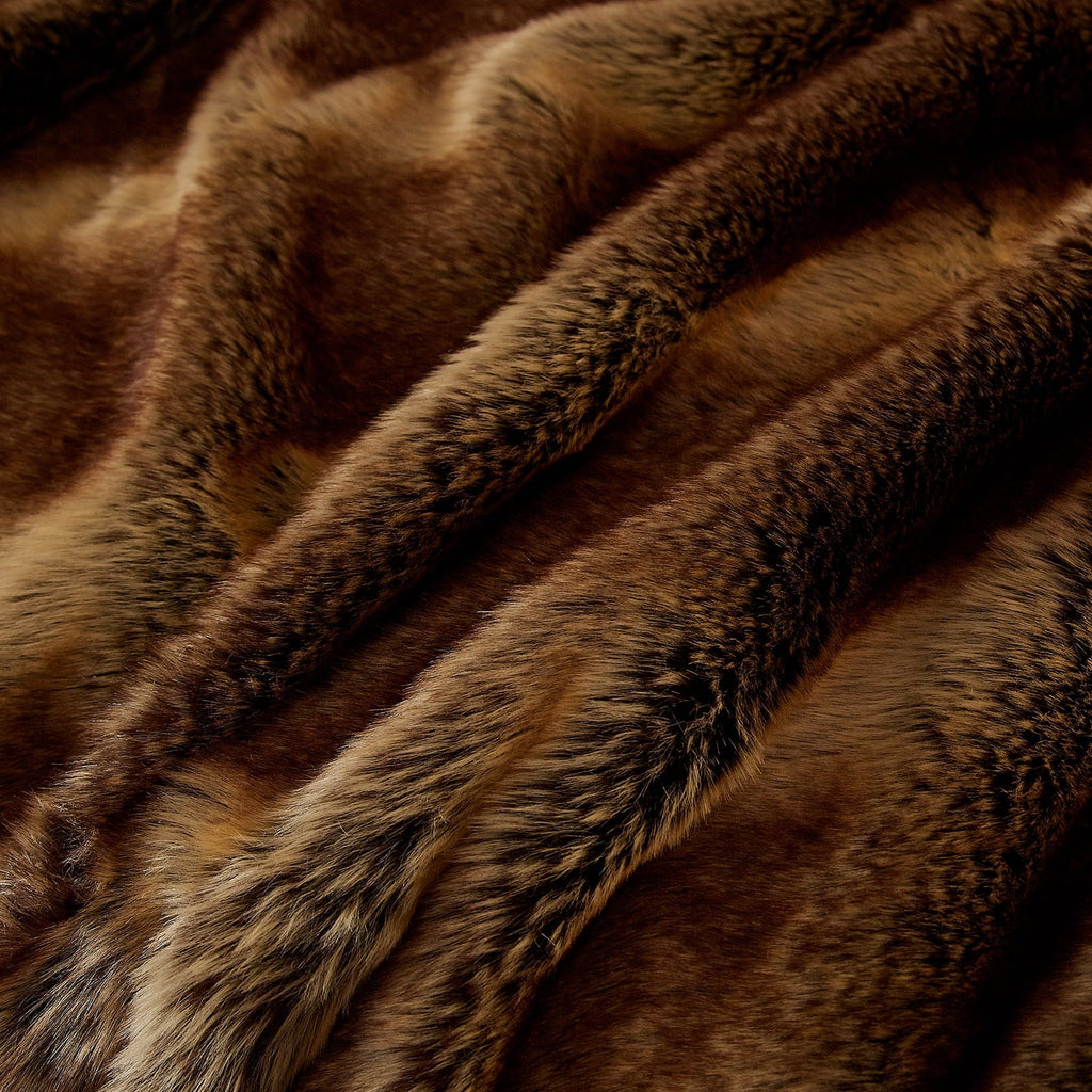 Super Soft Flannel Luxury Faux Fur Throw Blanket for Bed Super Thick Warm Long Fluff Fuzzy Blankets for Bedroom Living Room, 60" x 80", ... - Cozy Fleece Throw Blanket for Couch & Bed Detail
