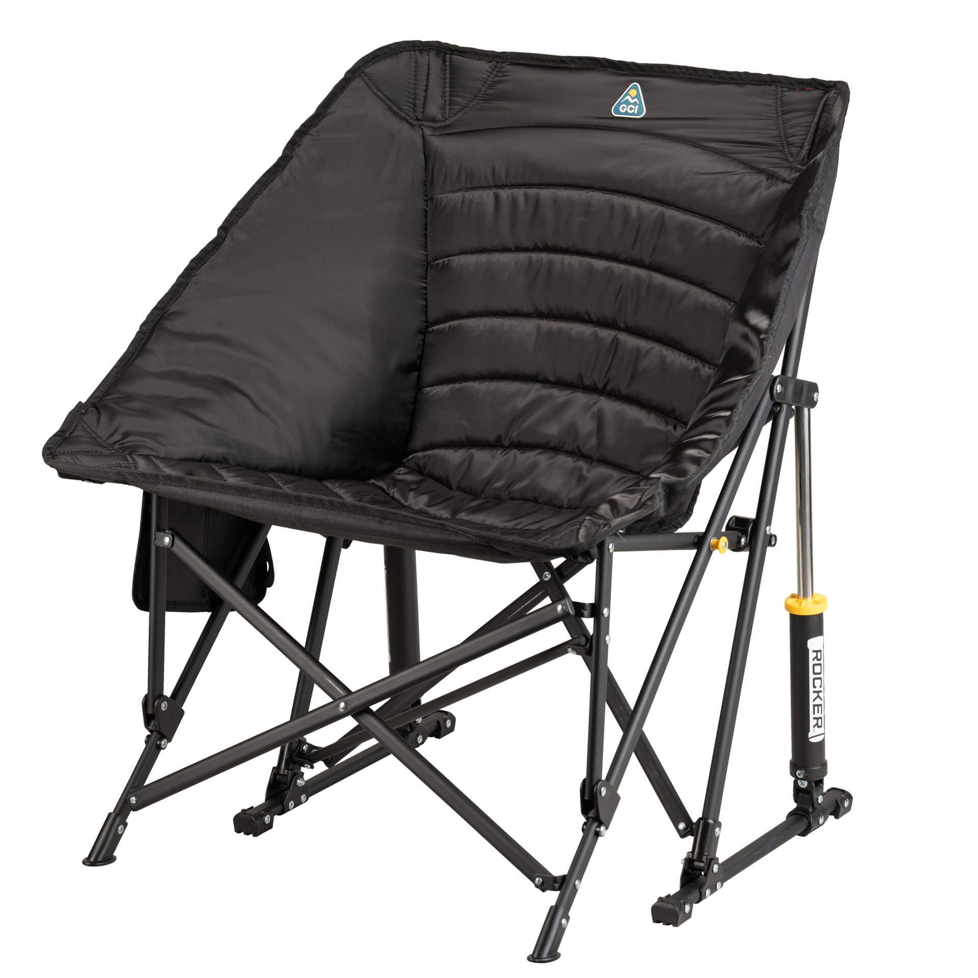 Smooth Motion Puff Rocker - Choice 731 - RoadTrip Rocker Smooth Motion Camp Chair Detail