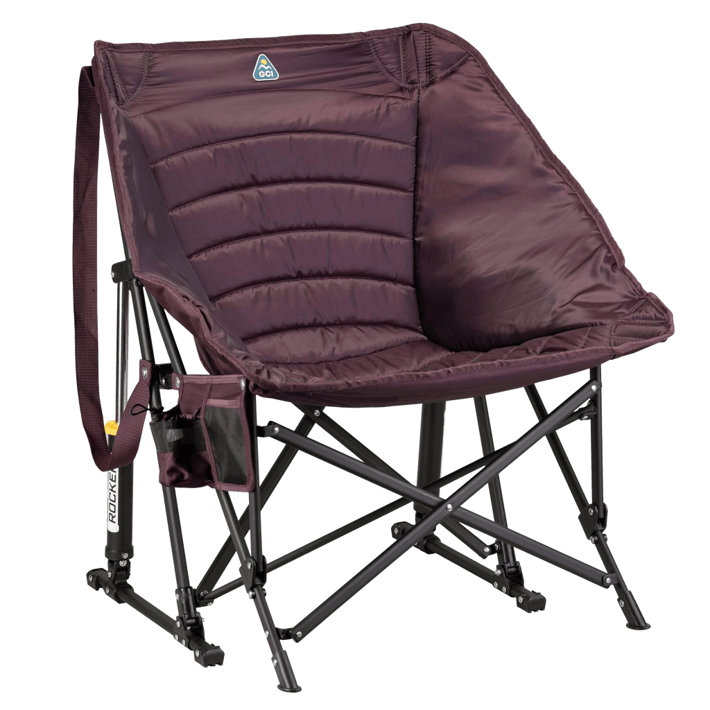 Smooth Motion Puff Rocker - Choice 731 - RoadTrip Rocker Smooth Motion Camp Chair - Amethyst