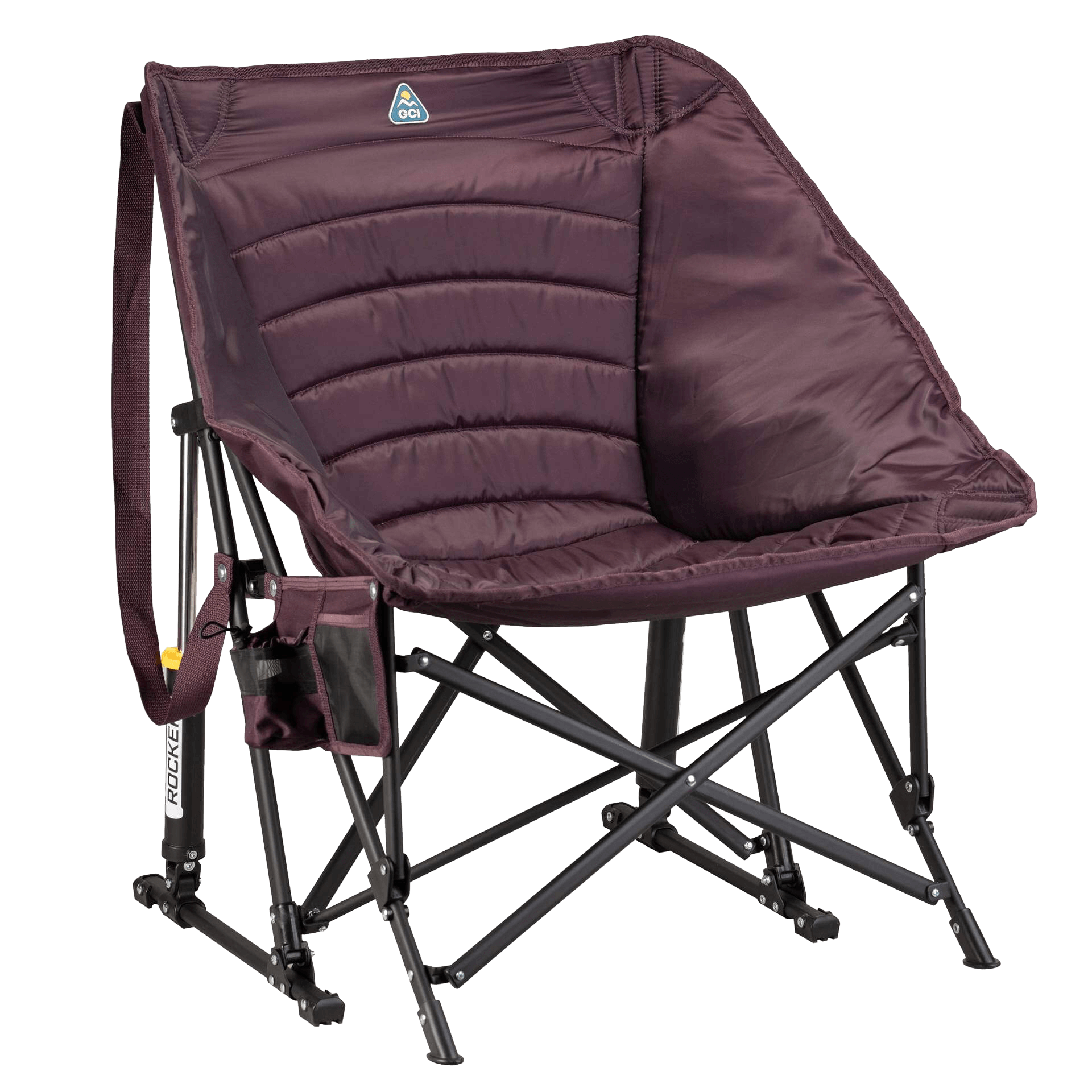 Smooth Motion Puff Rocker - Choice 731 - RoadTrip Rocker Smooth Motion Camp Chair - Amethyst