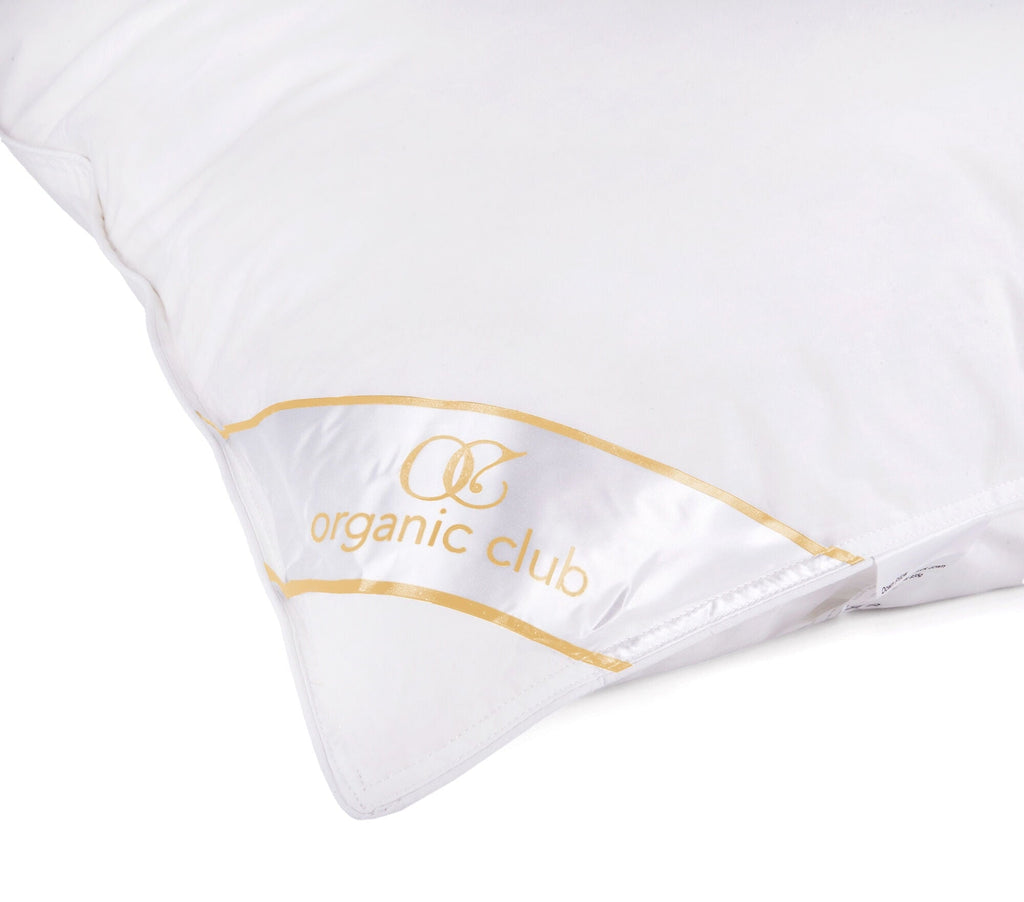Orthopedic Support Queen Size Camel Wool-Filled Pillow 20x28" (50x70 cm) Bed Pillow for Sleeping Washable Cotton Pillow for Bed, 1 Count... - Hotel Quality Plush Sleeping Pillows Detail