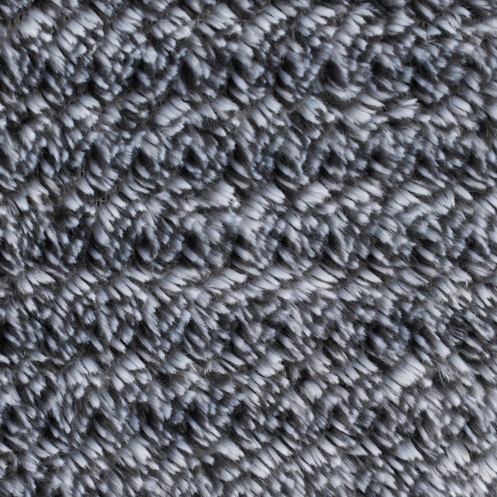 Cozy Fleece Plush Textured Heathered Soft Oversized Throw Blanket, Gray - Lightweight Plush Warm Blanket for All Seasons Detail