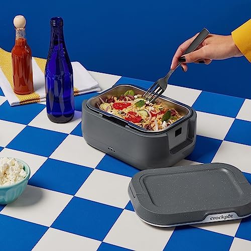 Leak-Proof Crock-Pot Portable Electric Lunch Box Food Warmer 28oz S14W - Portable Electric Lunch Box Food Warmer Detail