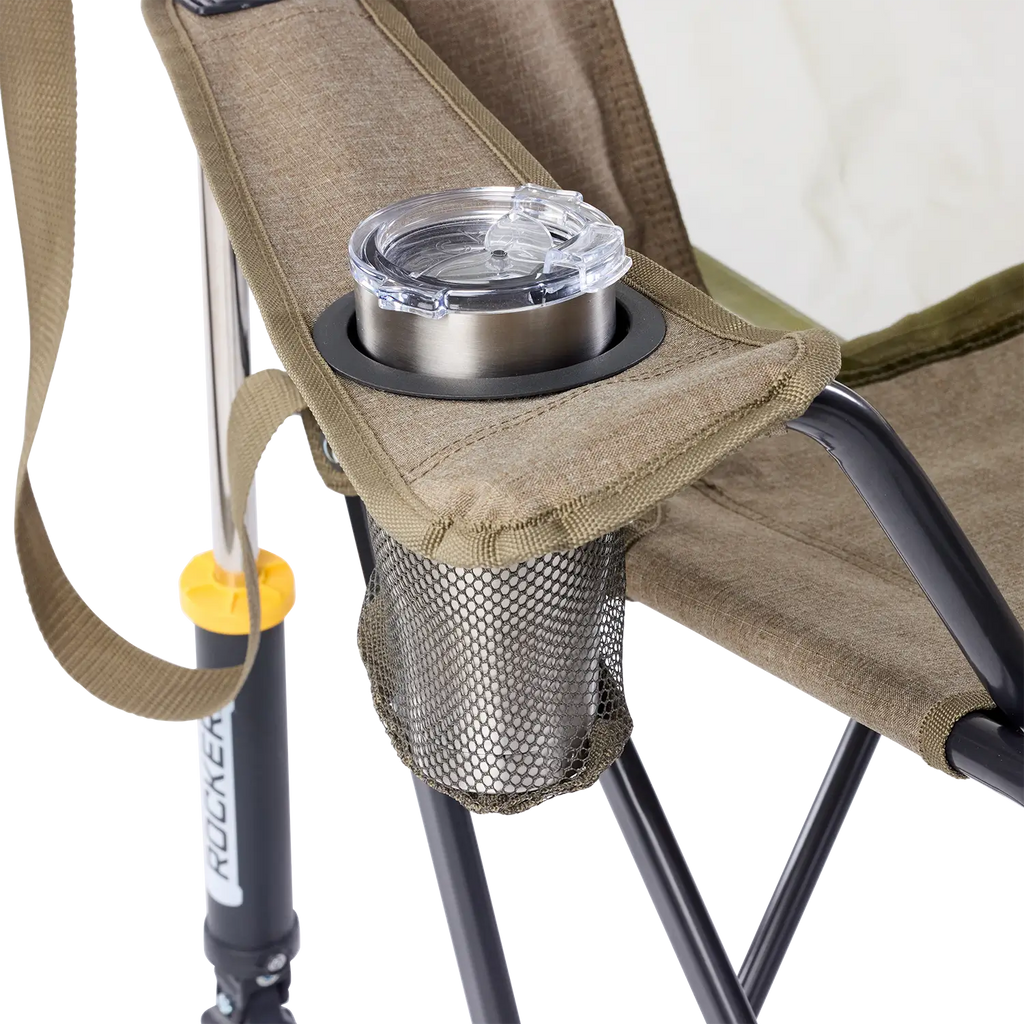 Smooth Motion Comfort Pro Rocker XL - Choice 107 - Freestyle Rocker Portable Outdoor Folding Chair Detail