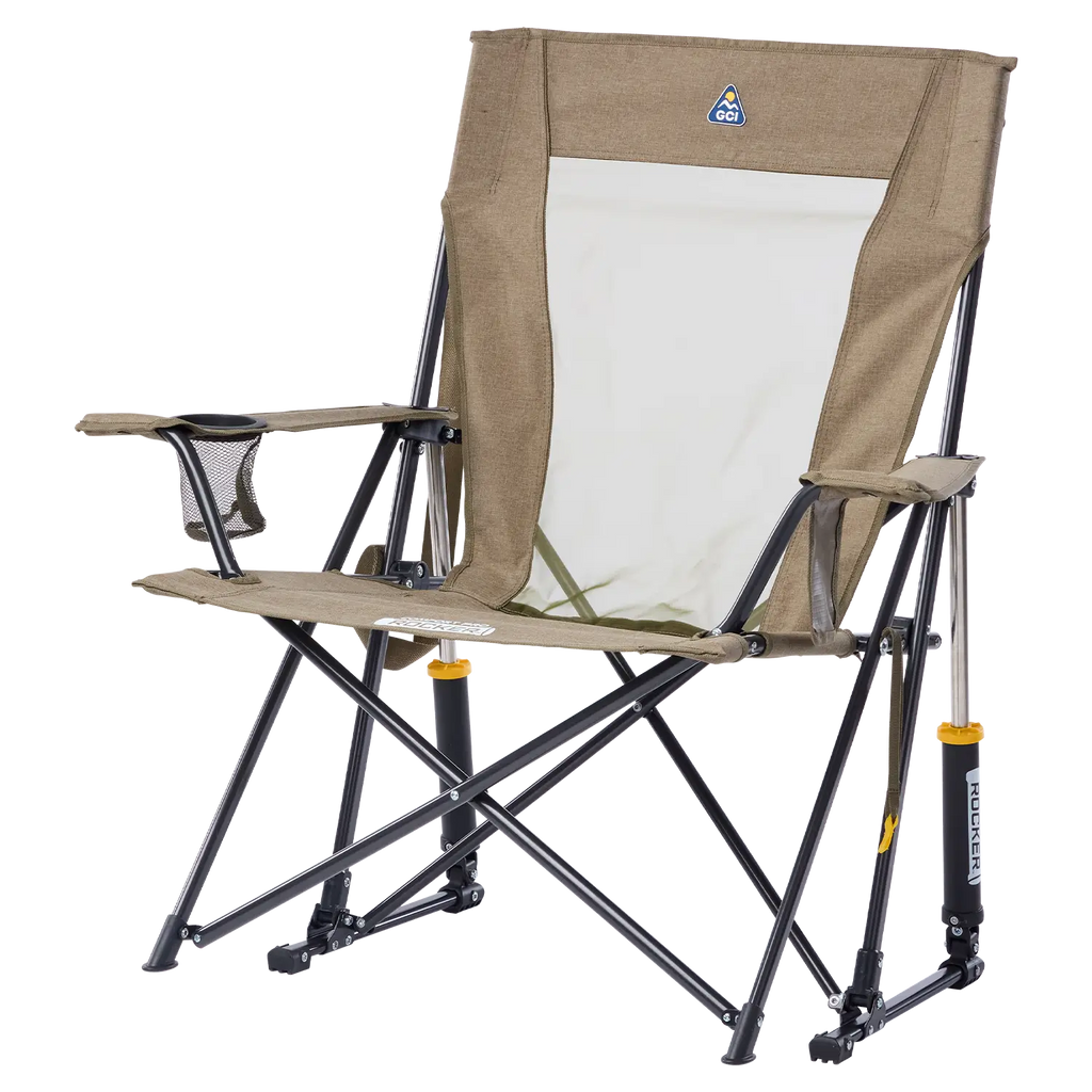 Smooth Motion Comfort Pro Rocker XL - Choice 107 - Freestyle Rocker Portable Outdoor Folding Chair Detail