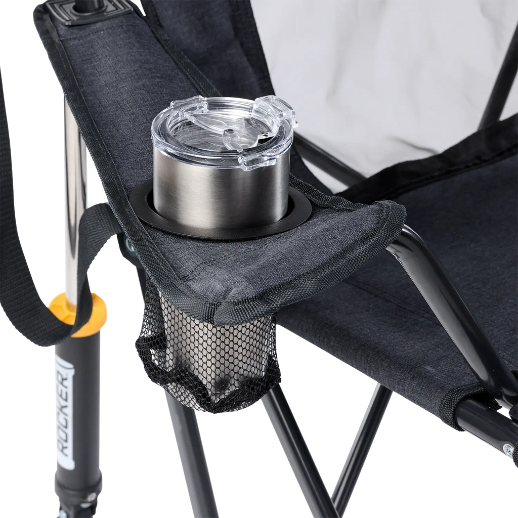 Smooth Motion Comfort Pro Rocker XL - Choice 107 - Freestyle Rocker Portable Outdoor Folding Chair Detail