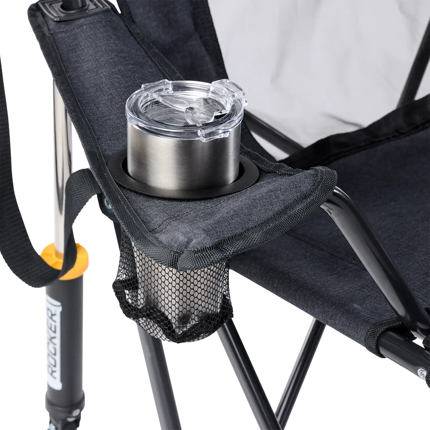 Smooth Motion Comfort Pro Rocker XL - Choice 107 - Freestyle Rocker Portable Outdoor Folding Chair Detail