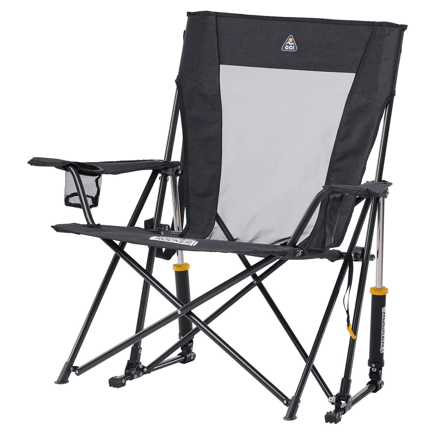 Smooth Motion Comfort Pro Rocker XL - Choice 107 - Freestyle Rocker Portable Outdoor Folding Chair Detail