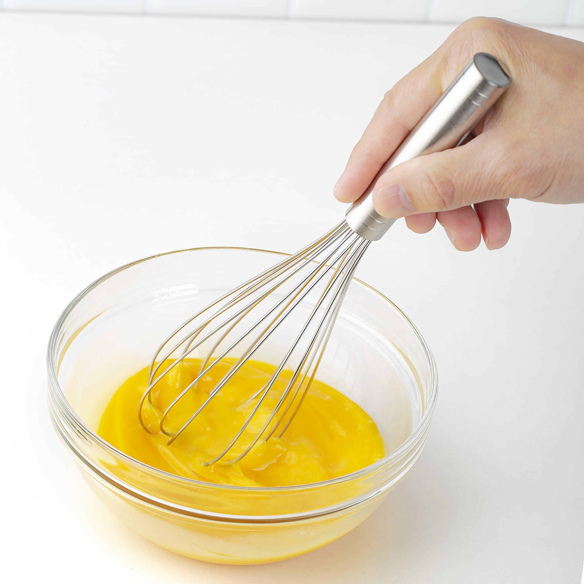 Premium Kitchen 10" Stainless Steel Balloon Whisk - Multi-Functional Manual Food Chopper & Slicer Detail