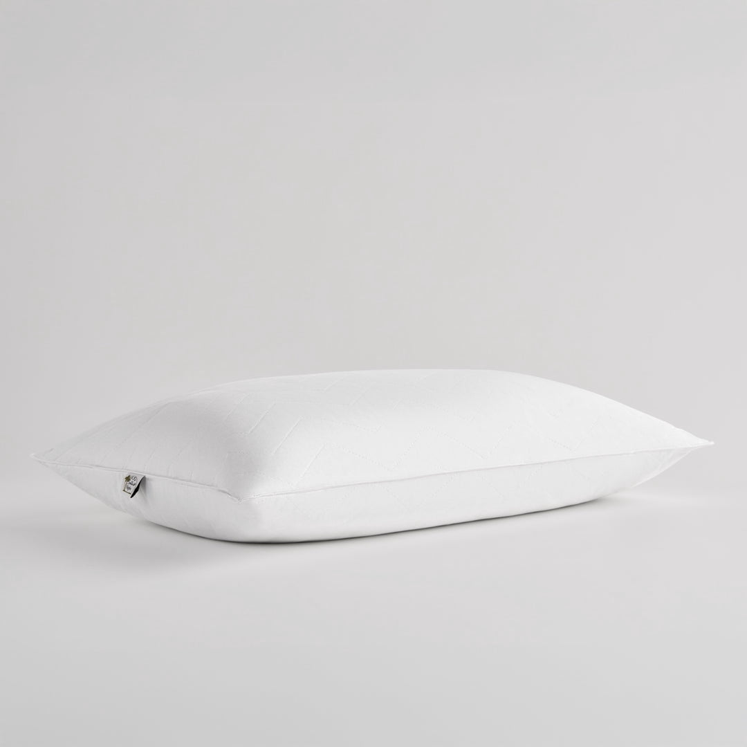 Orthopedic Support Sahara Nights | Stomach & Back Sleeper Pillow for Adults | , 100% Cotton Case, Gel Fiber Fill | Soft, Machine Washabl... - Hotel Quality Plush Sleeping Pillows Detail