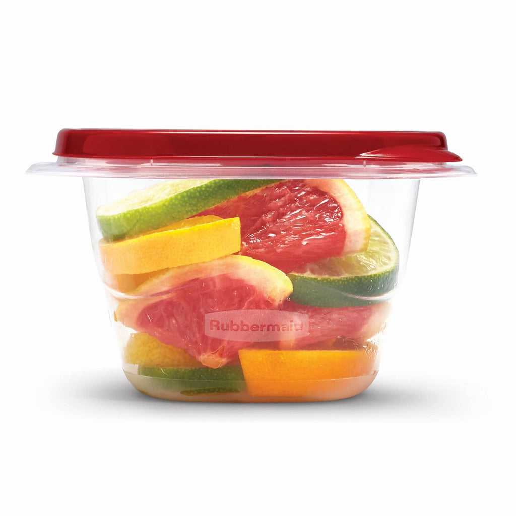 Playful Geometric (2 pack) 2.1 cups Clear Food Storage Container 5 pk - Fun Food Fidget Cookie Squishable Toy Detail