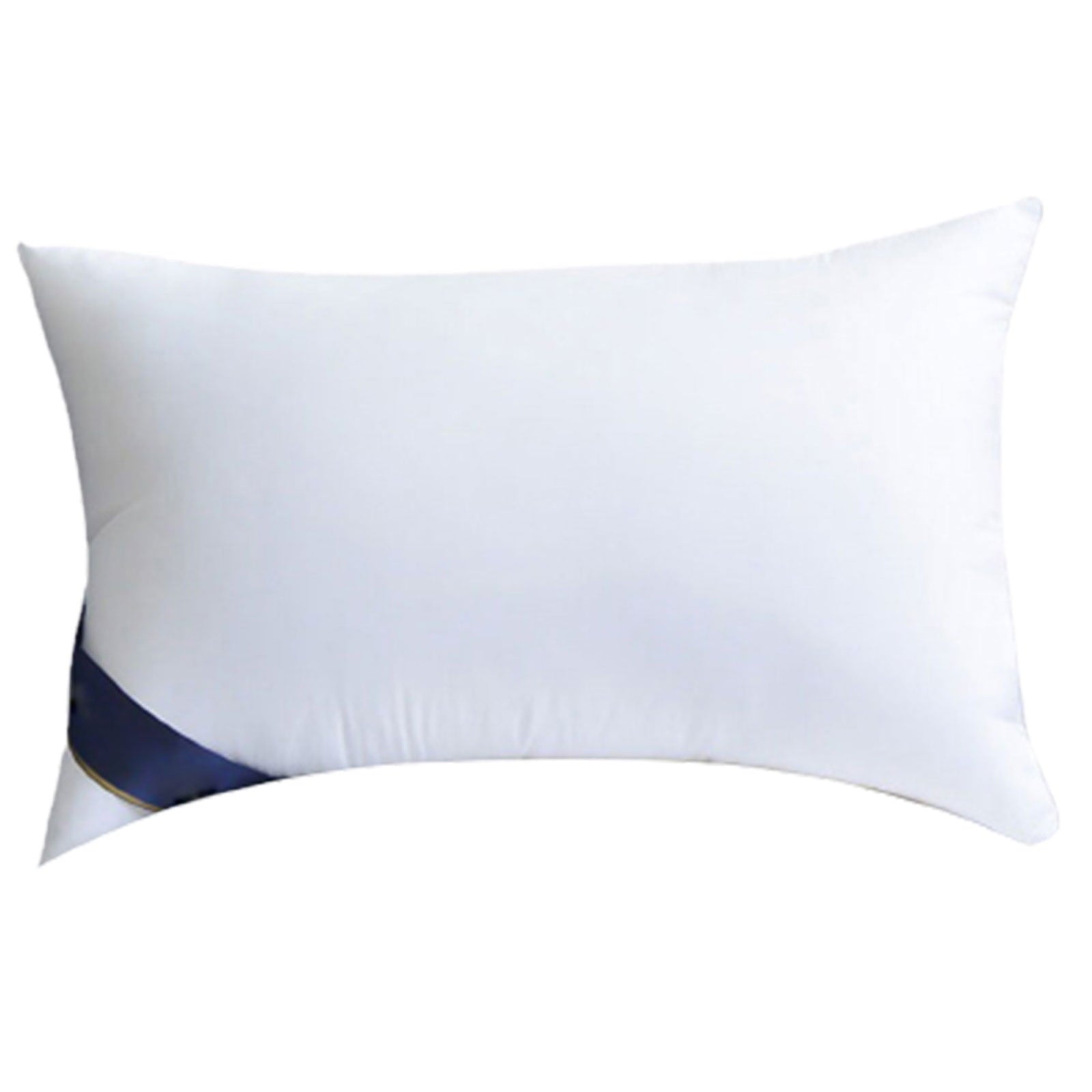 Ergonomic Memory Foam 2Pcs Soft Feather Velvet Down Pillow Standard Size, Hotel-grade Feather Pillow for Sleeping, Skin-friendly Cotton Fab... - Decorative Throw Pillow Cushion for Sofa & Bed Detail
