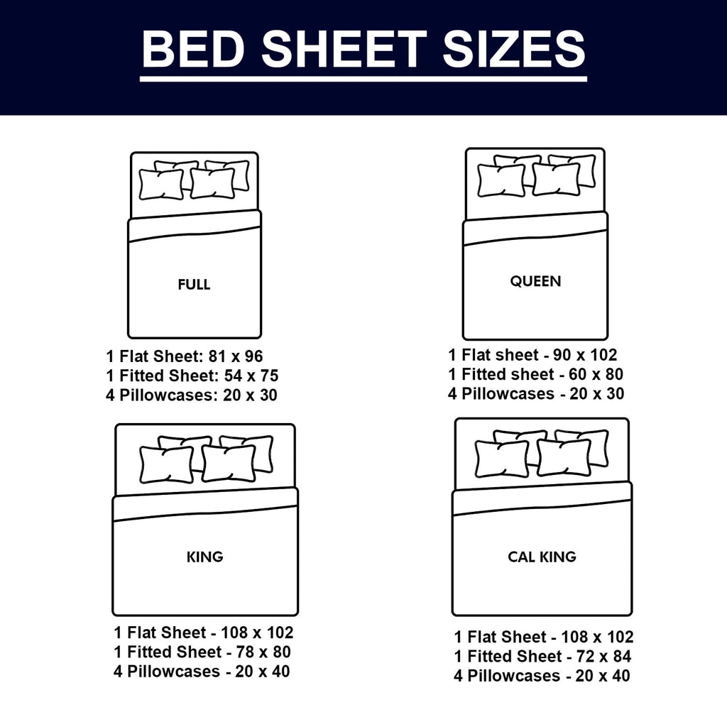 Cooling Sateen Hotel Collection Rayon derived - 6 Piece, Queen, White - Luxury Bed Sheet Set with Deep Pockets Detail