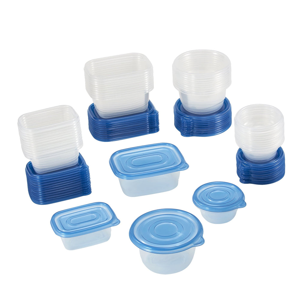 Deliciously Squishy 92pc Plastic Food Storage Container set, Ideal Use for Refrigeration Storage and Organization,... - Squishy Dohnut Sweet Treat Shaped Stress Toy Detail