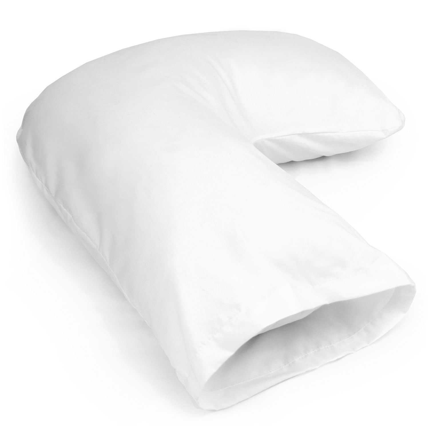 Fluffy Shredded Hugg-A-Pillow 17" x 22" Bed Pillow White 554-7915-1900 - Ergonomic Memory Foam Pillow for Neck Pain Support Detail