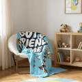 Reversible Sherpa Kids Silk Touch Throw Blanket, You've Got a Friend, Multicolor, 62" x 90" - Lightweight Plush Warm Blanket for All Seasons - Default Title