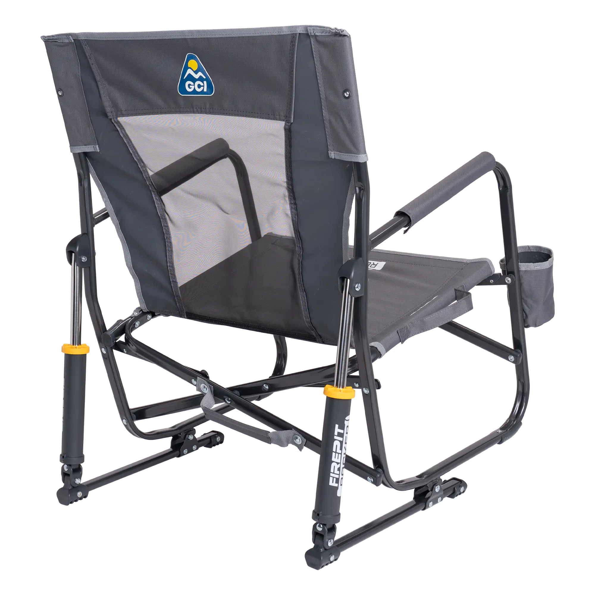 Heavy-Duty Freestyle FirePit Rocker - Choice 737 - Freestyle Rocker Portable Outdoor Folding Chair Detail