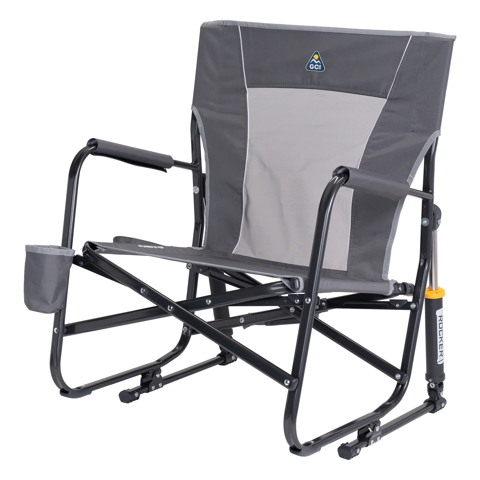 Heavy-Duty Freestyle FirePit Rocker - Choice 737 - Freestyle Rocker Portable Outdoor Folding Chair Detail