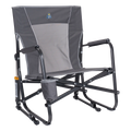 Heavy-Duty Freestyle FirePit Rocker - Choice 737 - Freestyle Rocker Portable Outdoor Folding Chair - Pewter
